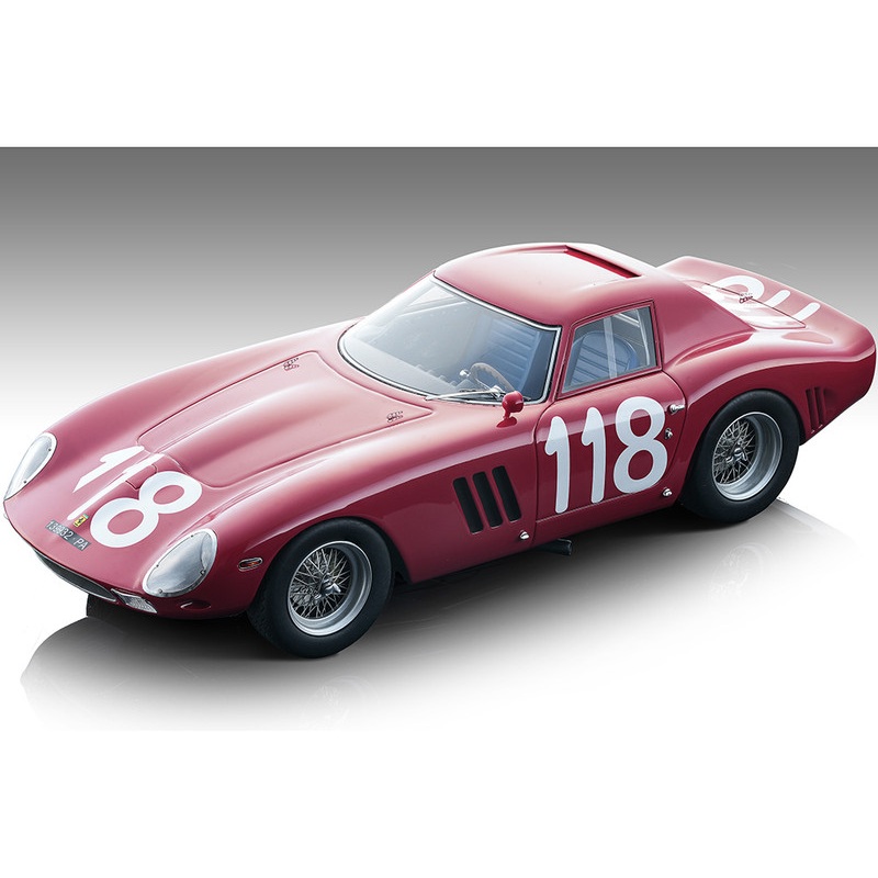 Ferrari 250 GTO #118 Clemente Ravetto - Gaetano Starrabba "Targa Florio" (1965) "Mythos Series" Limited Edition to 40 pieces Worldwide 1/18 Model Car by Tecnomodel