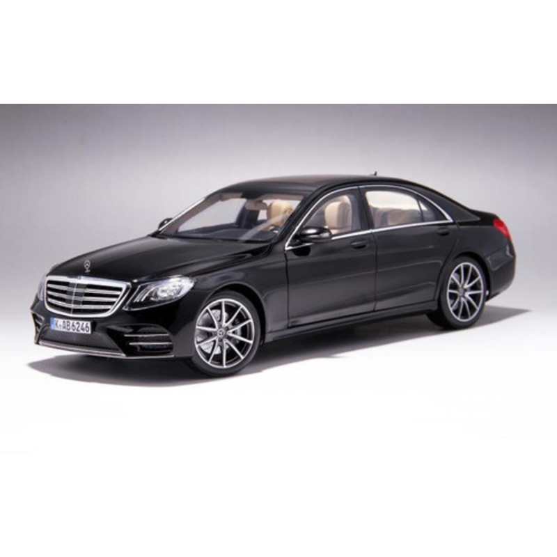 1/18 Norev Mercedes-Benz MB S-Class S-Klasse AMG-Line S450L (Black) Diecast Car Model