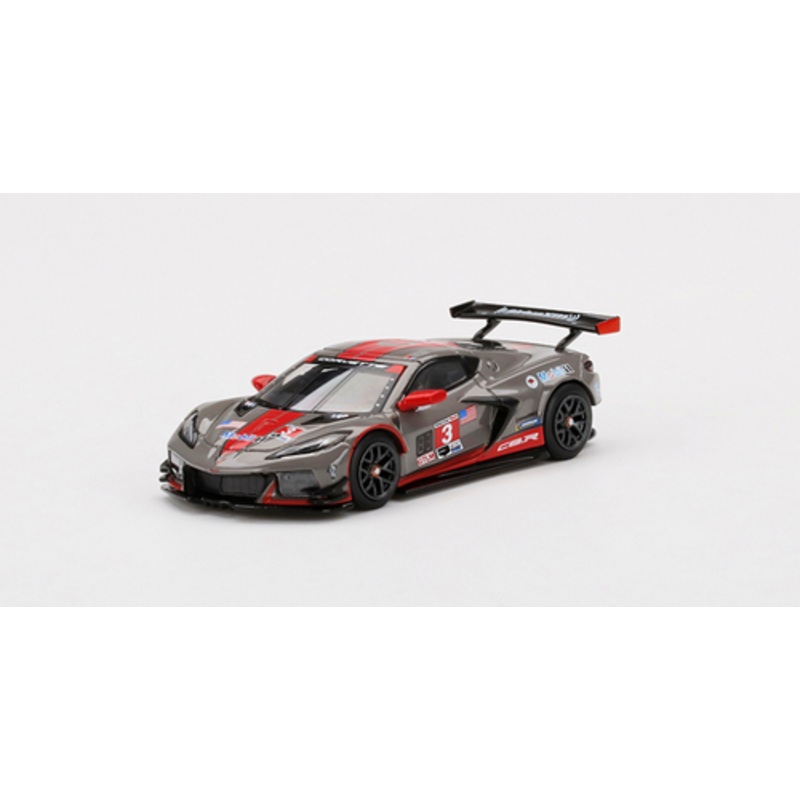 1/64 Mini GT 2021 Chevrolet Corvette C8.R #3 LHD IMSA 12H of Sebring Diecast Car Model