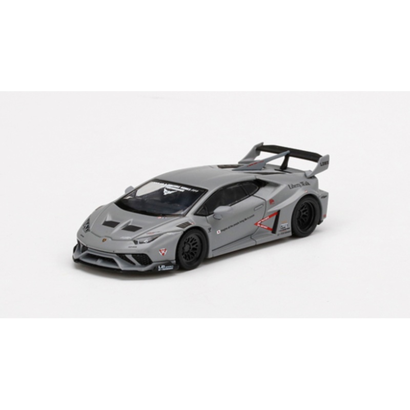 1/64 Mini GT Lamborghini Huracan "Fighters Works" LB WORKS (Matte Gray) Limited Edition Diecast Car Model