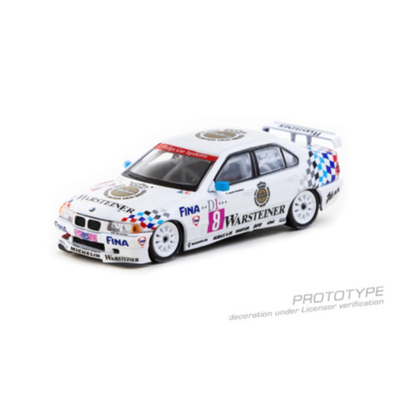 1/64 Werk83 BMW 320i STW 1995 Champion Joachim Winkelhock Diecast Car Model