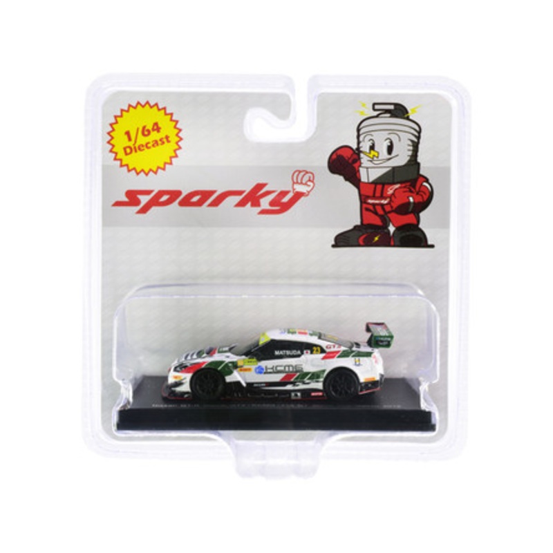 Nissan GT-R Nismo GT3 #23 Tsugio Matsuda KCMG FIA GT World Cup Macau (2018) 1/64 Diecast Model Car by Sparky