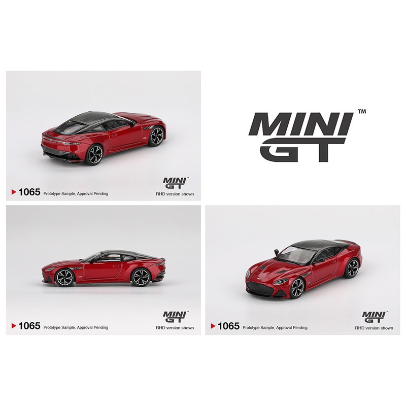 [Preorder] Mini GT 1:64 Aston Martin DBS  Hyper Red MGT01065