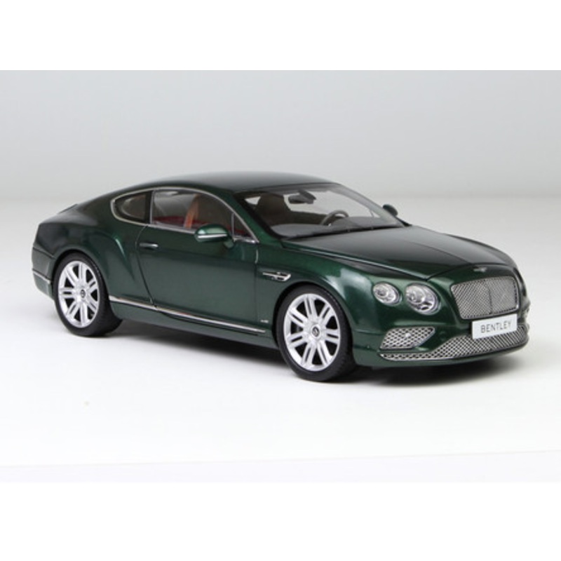 1/18 Paragon 2016 Bentley Continental GT Hardtop (Green) Diecast Car Model