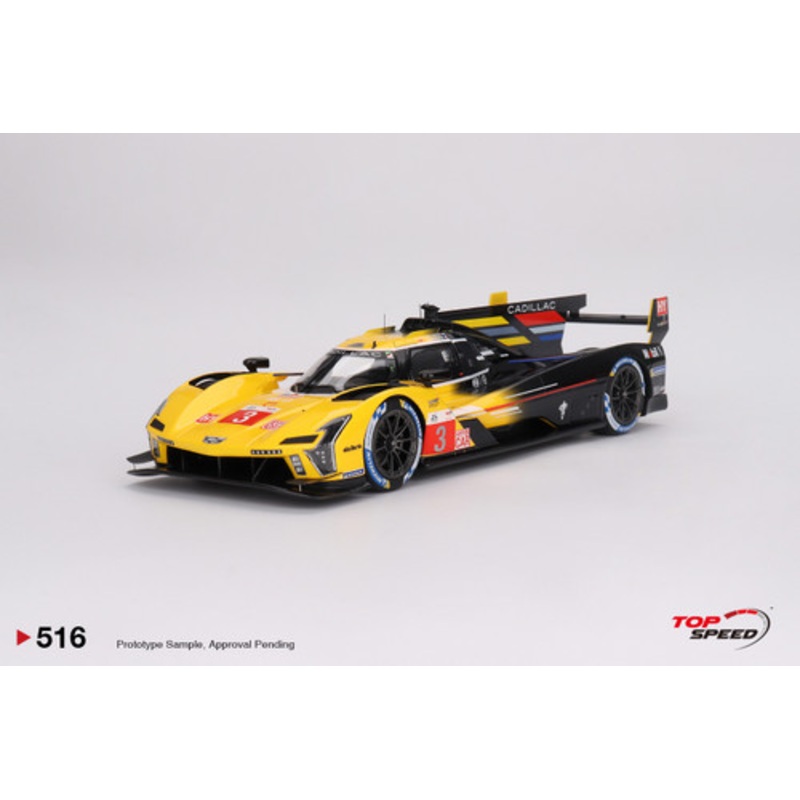 1/18 Top Speed Cadillac V-Series.R #3 Cadillac Racing 2023 Le Mans 24 Hrs Car Model