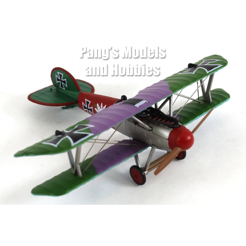 Albatros D. V 1917 WWI Biplane Imperial Germany Fighter 1/72 Scale Diecast Metal Model by Amercom
