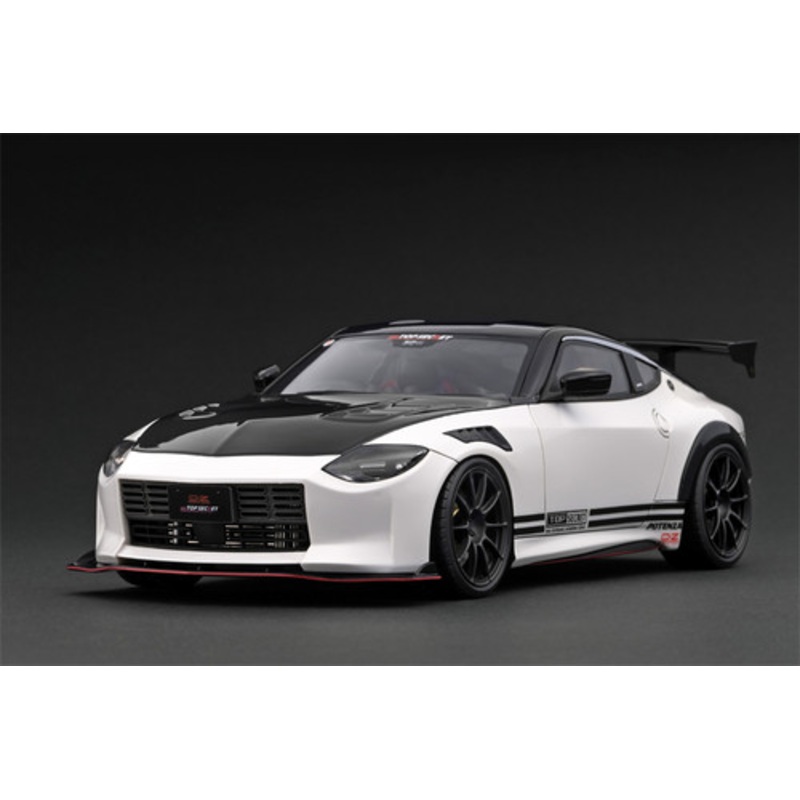 1/18 Ignition Model Nissan Top Secret Fairlady Z (RZ34) (White) Car Model