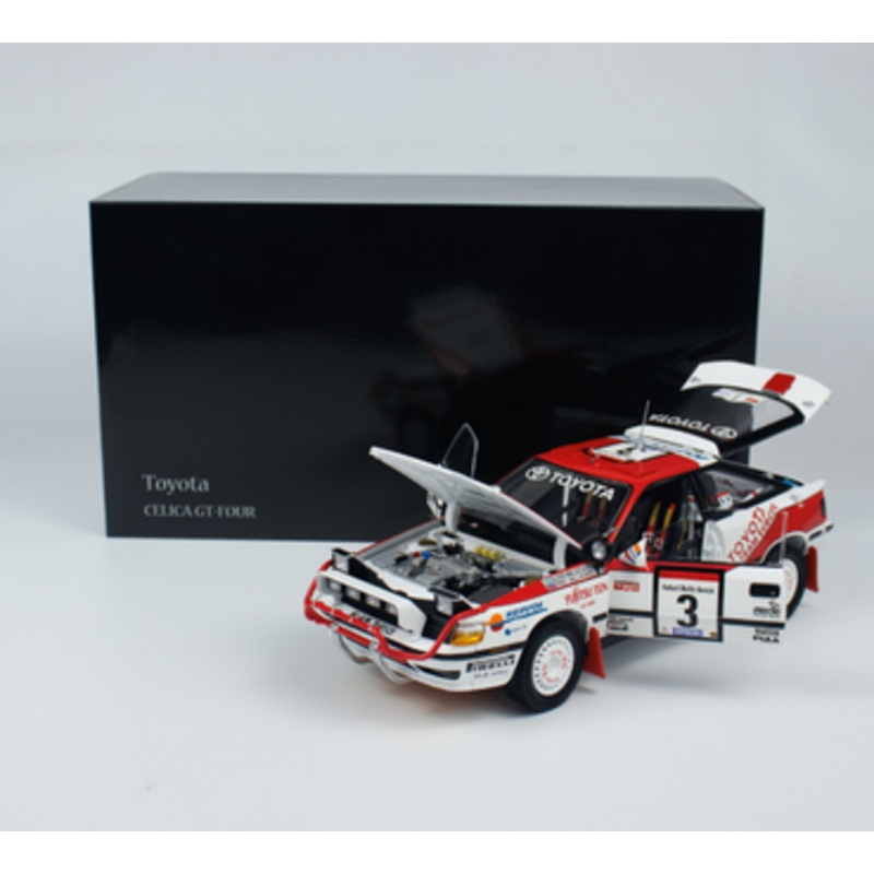 1/18 Kyosho #3 Toyota Celica GT FOUR 1990 Safari Diecast Car Model