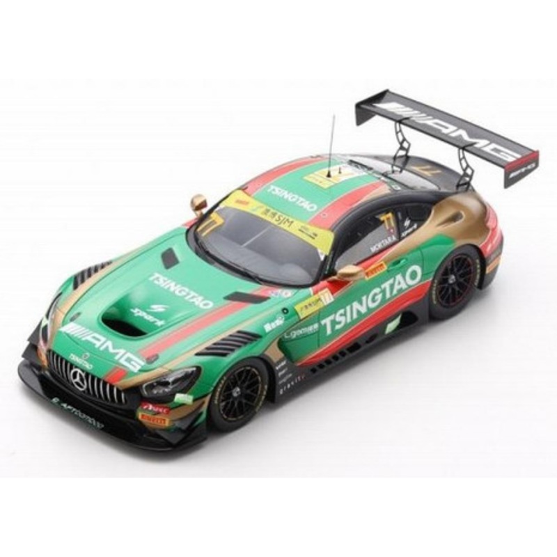 1/18 Mercedes-AMG GT3 No.77 6th FIA GT World Cup Macau 2019 Mercedes-AMG Team Craft-Bamboo Racing Edoardo Mortara Limited 400
