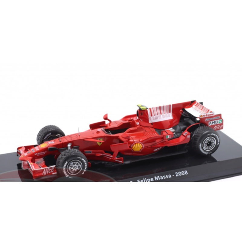 1/24 Premium Collectibles 2008 Formula 1 Felipe Massa Ferrari F2008 #2 Car Model