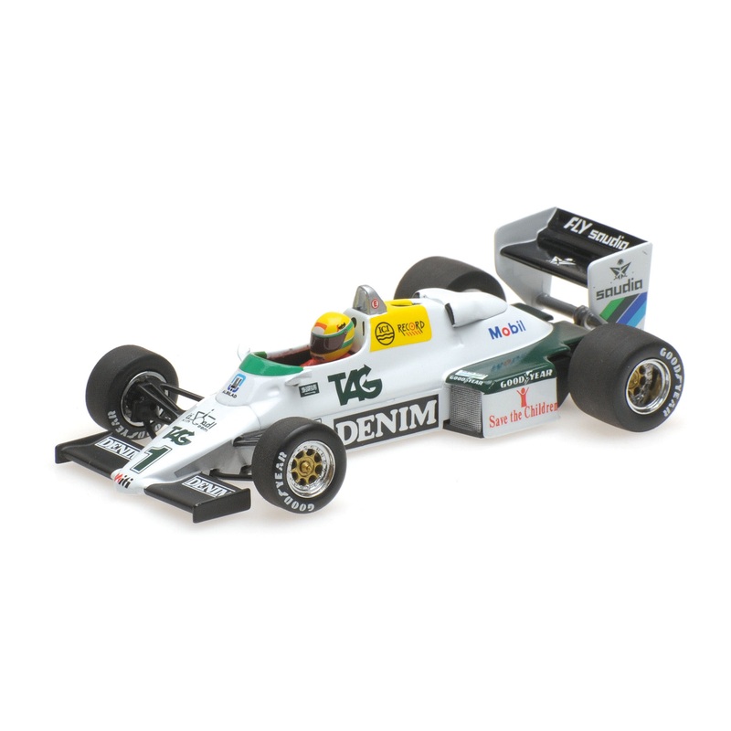 Williams - FW08C Ford (1983) 1:43 - Ayrton Senna - Minichamps