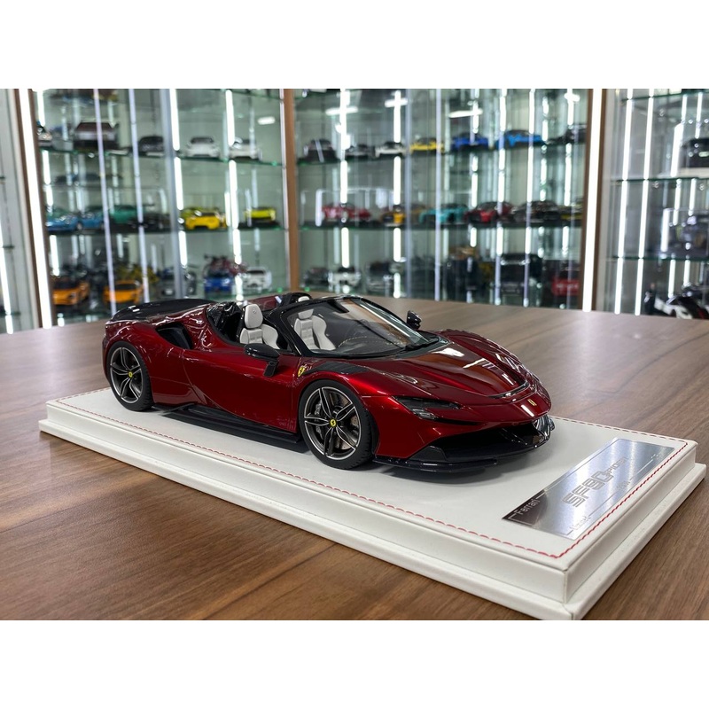 1/18 Resin Model  CE Custom Edition Ferrari SF90 Metallic Red  Limited Edition/ 30 pcs