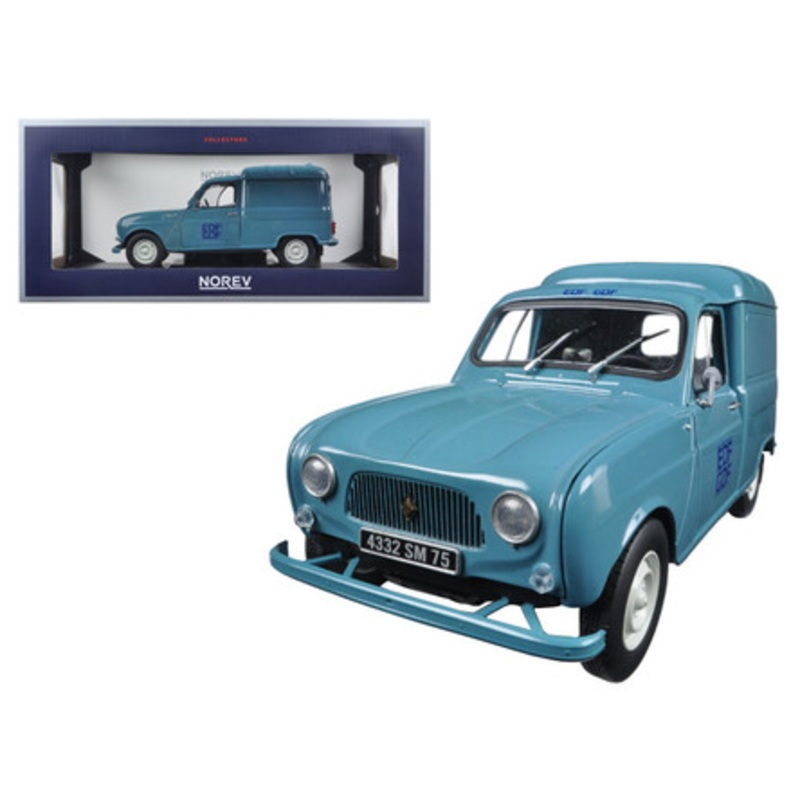 1965 Renault Fourgonette 4 F4 EDF-GDF 1/18 Diecast Model Car by Norev