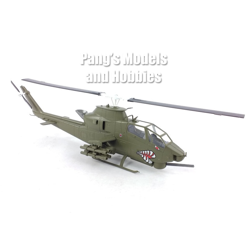 Bell AH-1 AH-1F Cobra US Army - Germany 1/72 Scale Assembled and Painted Plastic Model by Easy Model