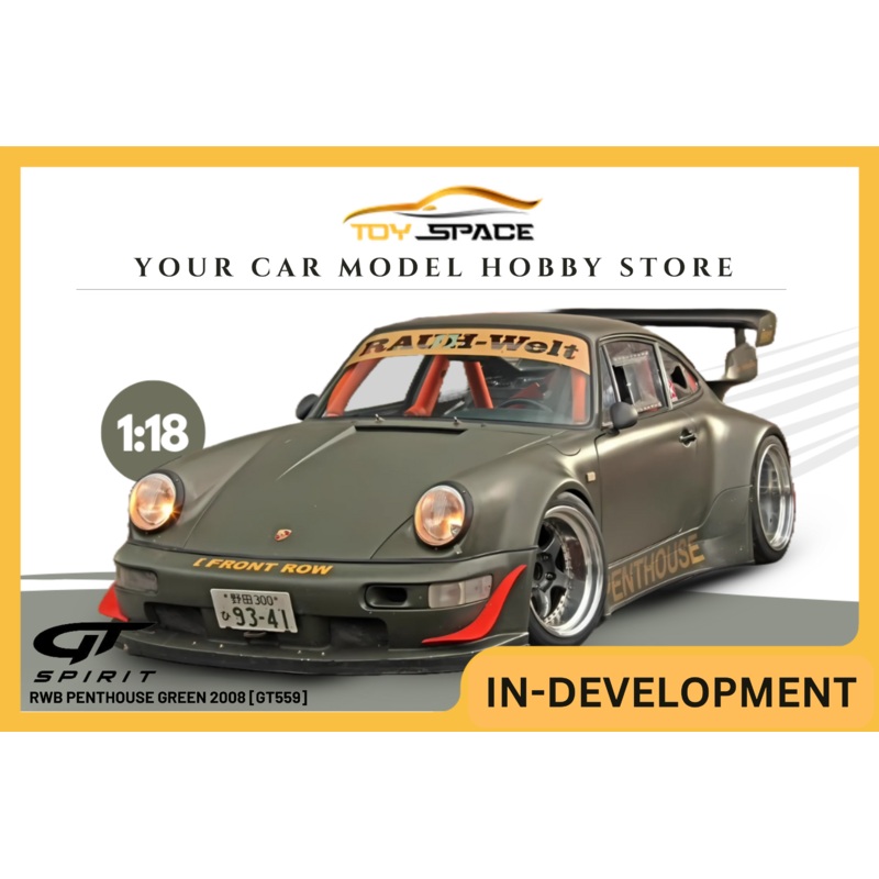 [GT SPIRIT] 1:18 RWB Penthouse Green 2008 [GT559]