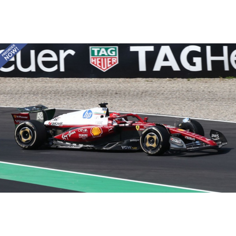 1/18 BBR 2025 Formula 1 Ferrari SF25 Monza Livery #16 Charles Leclerc for 50 Years Lauda World Champion Car Model Standard Package