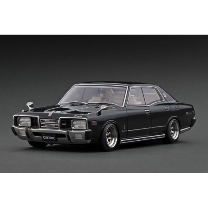 1/18 Ignition Model Nissan Gloria Brougham (330) (Black) Resin Car Model