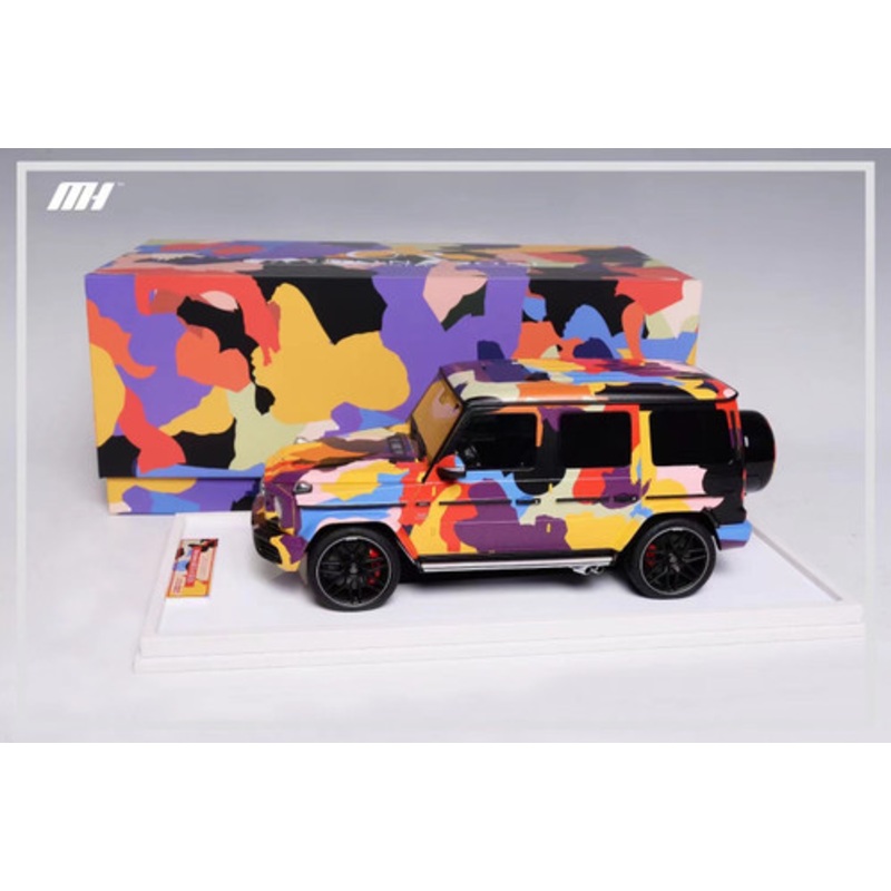 1/18 Motorhelix Mercedes-Benz Mercedes G63 AMG Leif Podhajsky Edition Resin Car Model Limited 199 Pieces