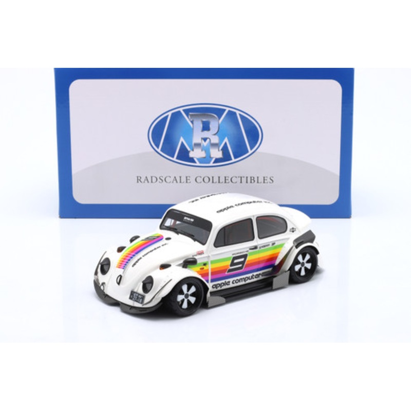 1/18 Radscale Models Volkswagen VW Beetle Apple Computer (White) Car Model