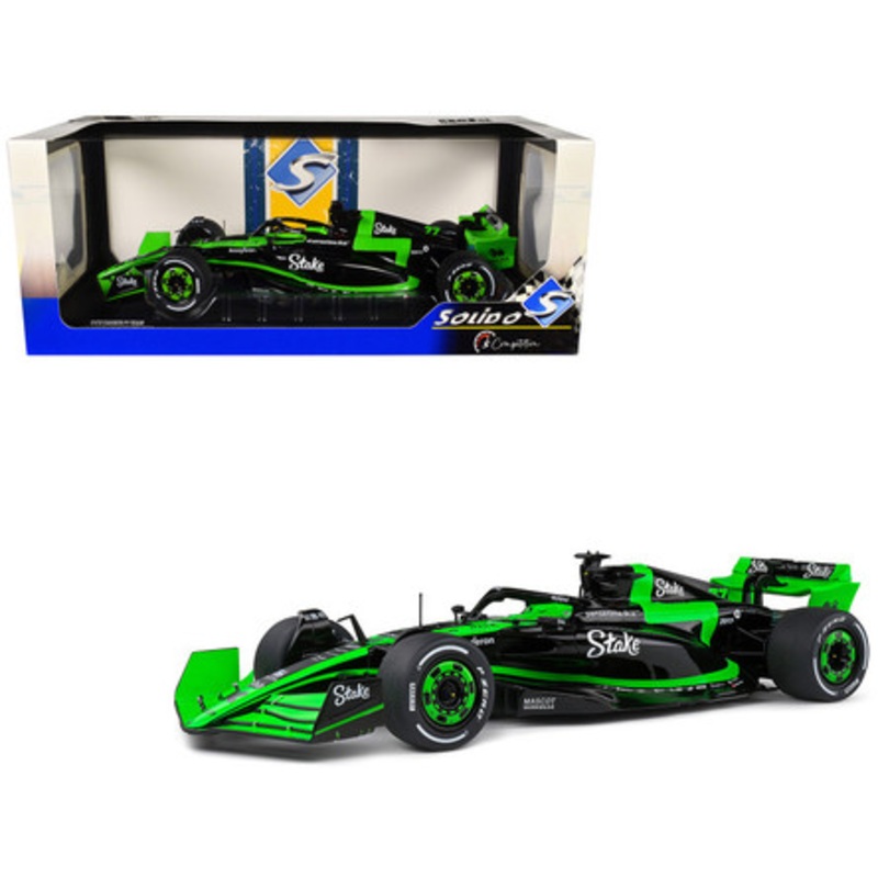 1/18 Solido 2024 Formula 1 Stake Kick Sauber C44 Showcar Version Car Model