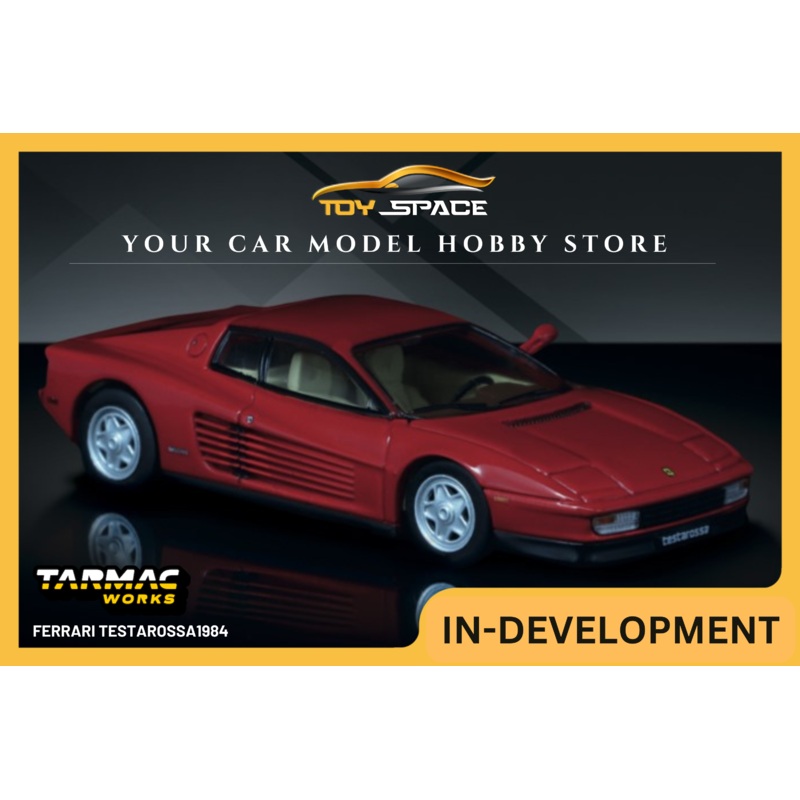 [TARMAC WORKS] 1:64 Ferrari Testarossa 1984