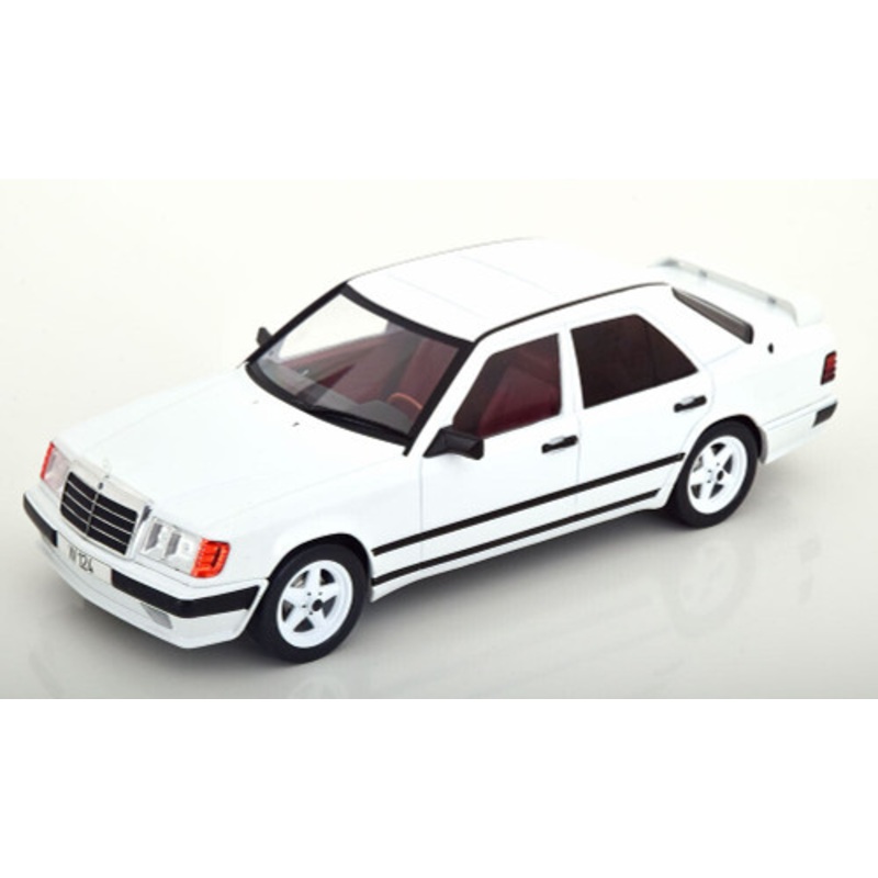 1/18 Modelcar Group 1986 Mercedes-Benz W124 Tuning (White) Car Model