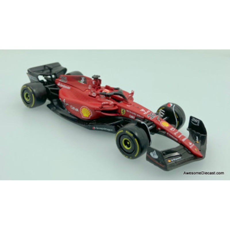 Burago 1:43 2022 Scuderia Ferrari F1-75 #16: Charles Leclerc