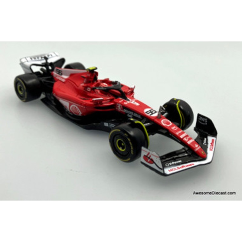 Ferrari Formula 1 SF-23 #55 1:43 Diecast Model Car by Burago