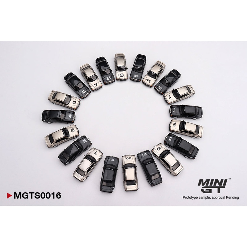 [Preorder] MINIGT 1:64 1984 Nrburgring Race of Champions 20 Cars Set Special Limited Edition 5000 Sets Worldwide MGTS0016