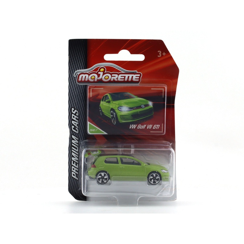 Volkswagen Golf VII GTI green Premium Cars Majorette scale model car