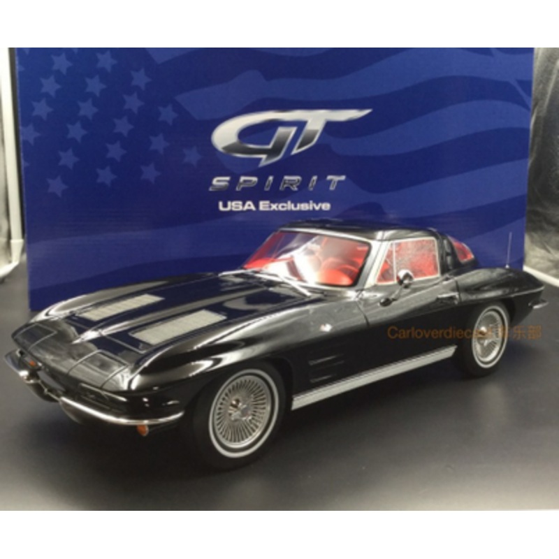 1/12 GT Spirit 1963 Chevrolet Chevy Corvette C2 American Version Resin Car Model