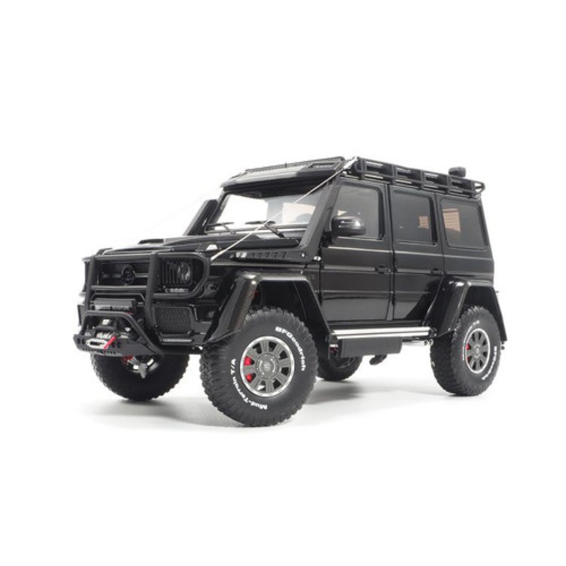 1/18 Almost Real Mercedes-Benz Mercedes G-Class G-Klasse G500 Brabus 550 Adventure 4x4 (Gloss Black) Diecast Car Model Limited