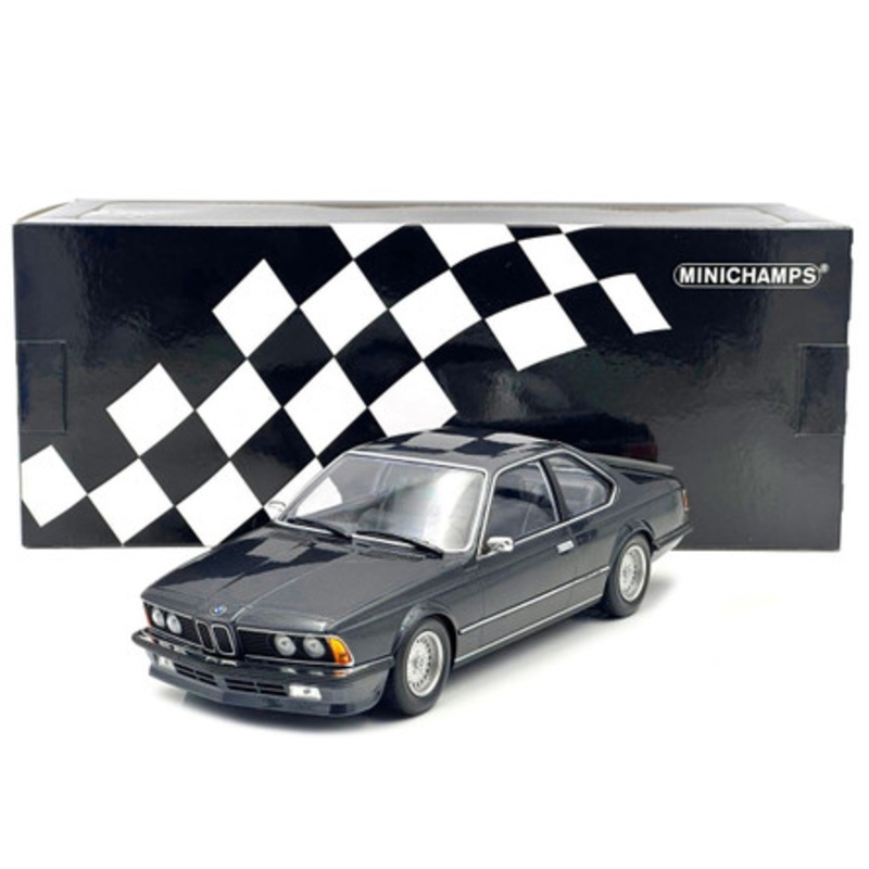 1/18 Minichamps 1982 BMW 635 CSi (Dark Grey Metallic) Car Model