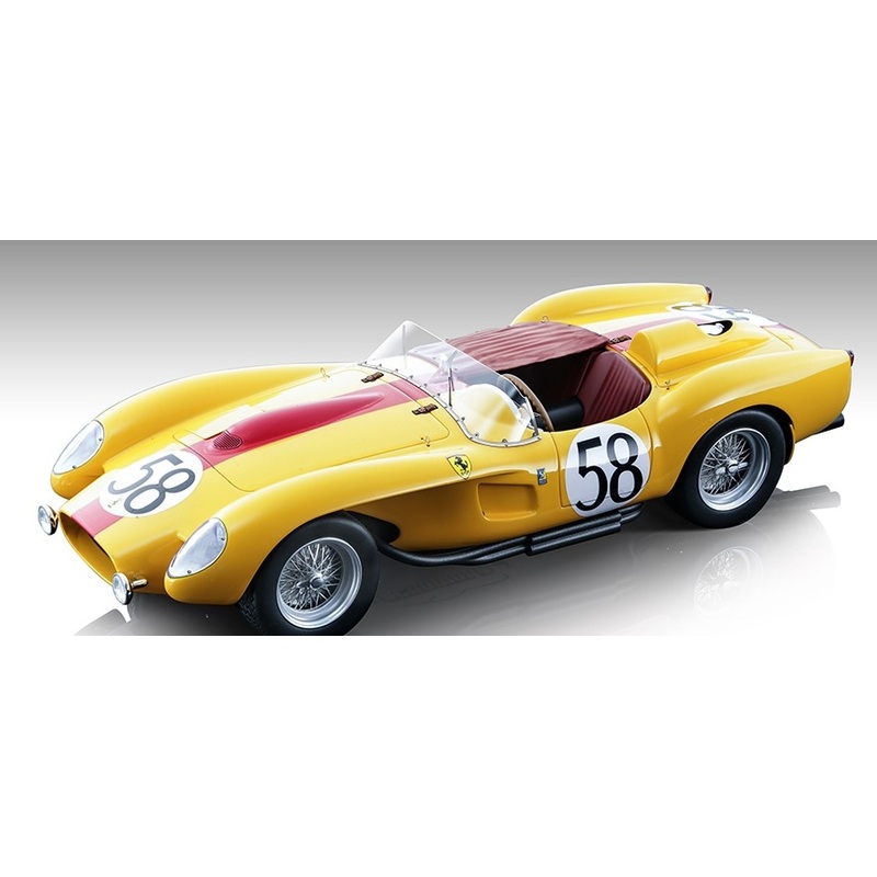 Ferrari 250 TR Ponton-Fender chassis 0724TR Le Mans 24h in 1:18 scale by Tecnomodel by Tecnomodel