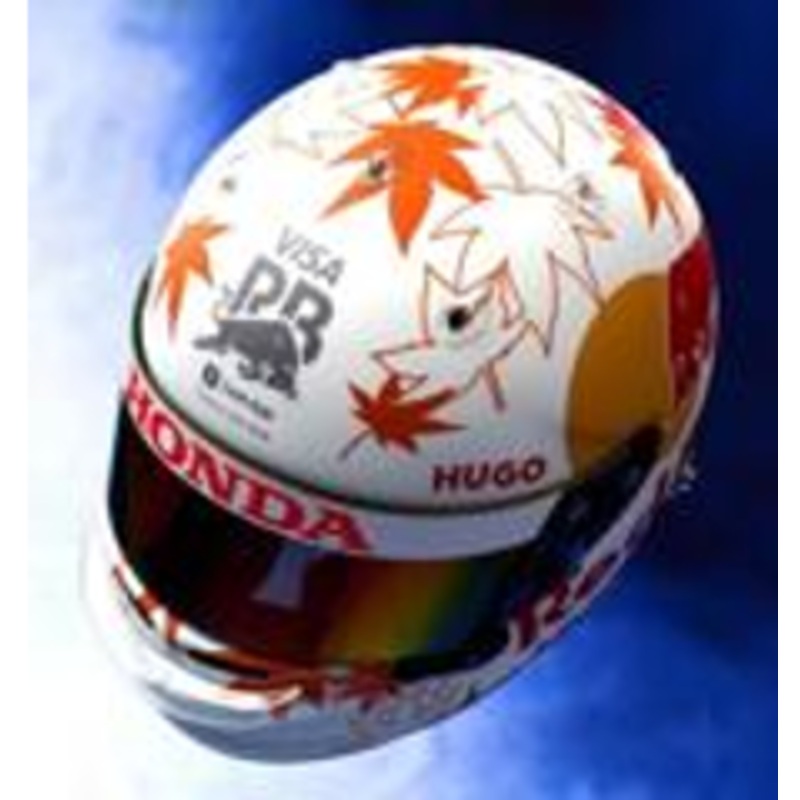 1/43 Spark 2025 Formula 1 Visa Cash App RB Formula One Team Yuki Tsunoda Helmet Model