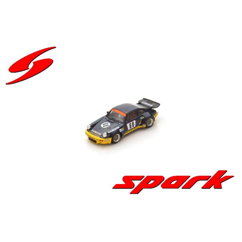 [Preorder] Spark 1:64 Porsche 911 Carrera RSR 3.0 No.68 24H Le Mans 1974 H. Heyer . E. Kremer - P. Keller 64S027