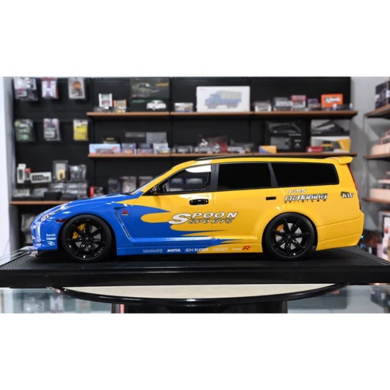 1/18 Ivy Nissan Skyline GT-R R35 Wagon (Spoon) Car Model