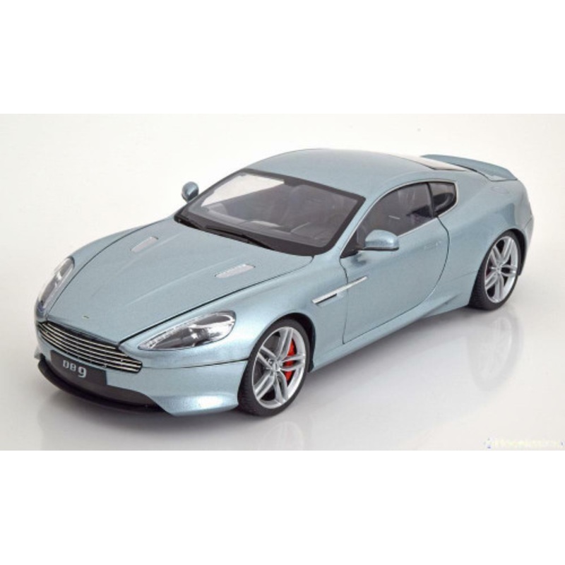 NO BOX 1/18 Welly FX Aston Martin DB9 Coupe (Blue) Diecast Car Model