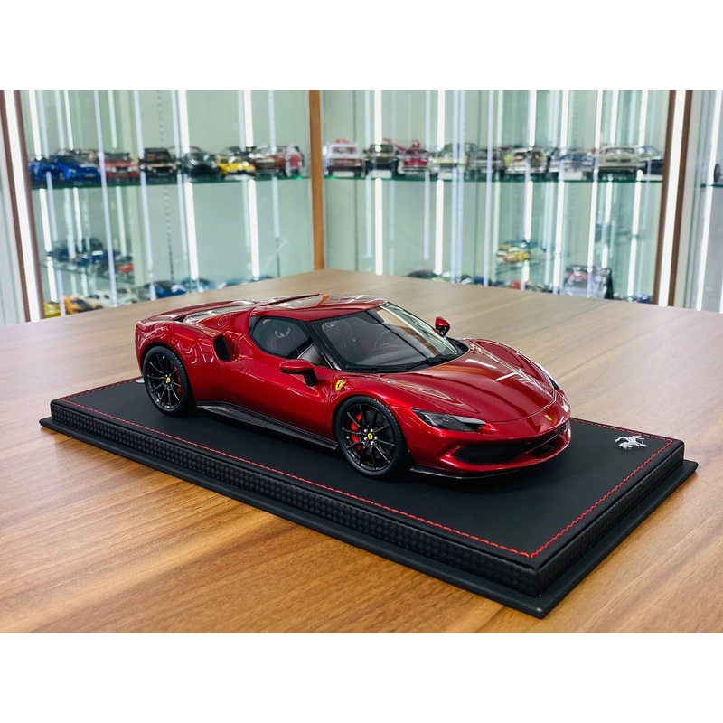 BBR Ferrari 296 GTB Resin Model - Rosso Imola | 1/18 Scale, Limited Edition
