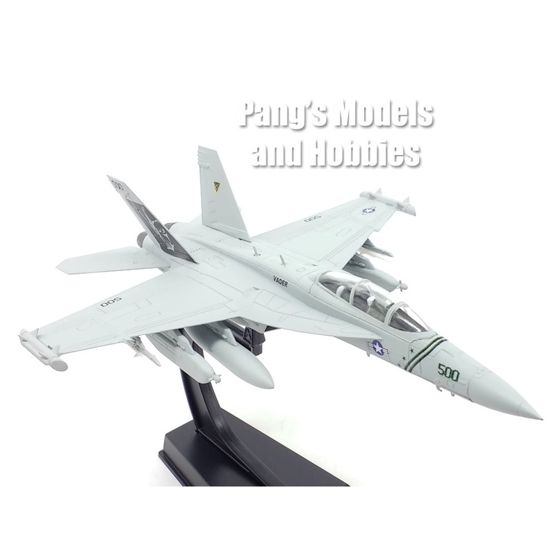 EA-18G Growler VAQ-209 "Starwarriors" "Darth Vader", (F/A-18, F-18 Super Hornet) US NAVY 1/100 Scale Diecast Metal Model by Hachette