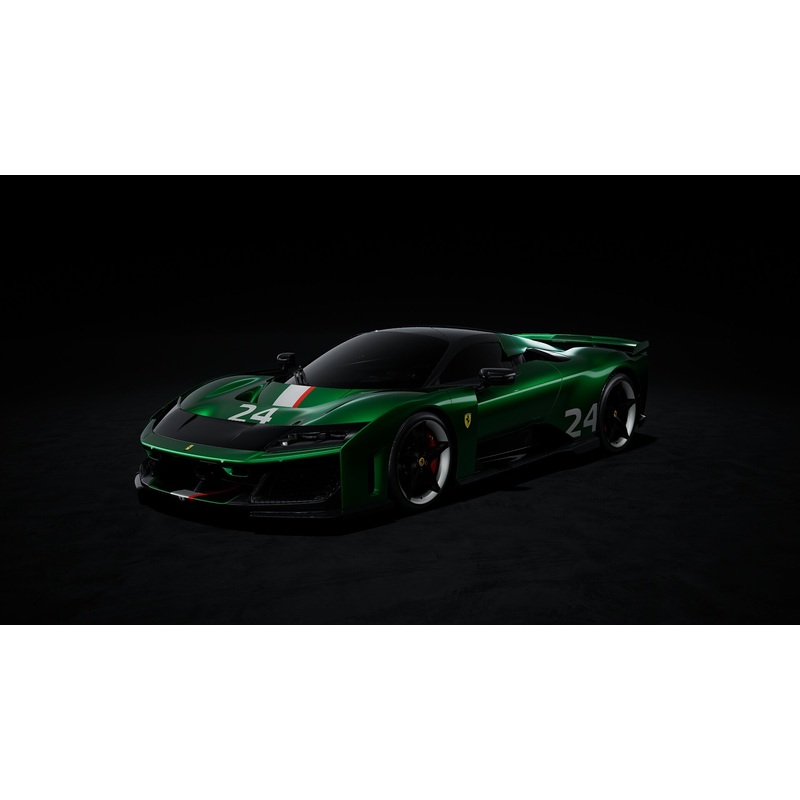 Ferrari F80 1:43 (2024) Green Jewel with Livery - Looksmart
