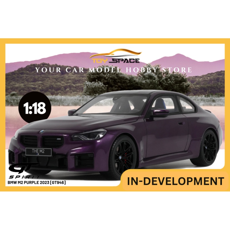 [GT SPIRIT] 1:18 BMW M2 Purple 2023 [GT946]
