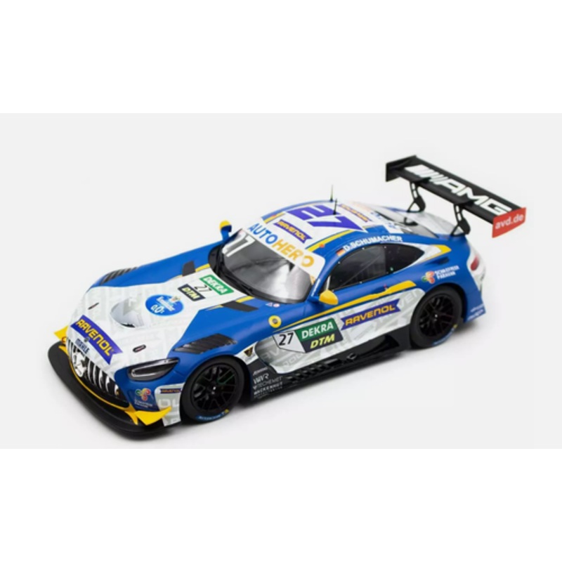 1/18 Ixo 2022 Mercedes-AMG GT3 Evo #27 DTM Mercedes-AMG Team Winward David Schumacher Car Model