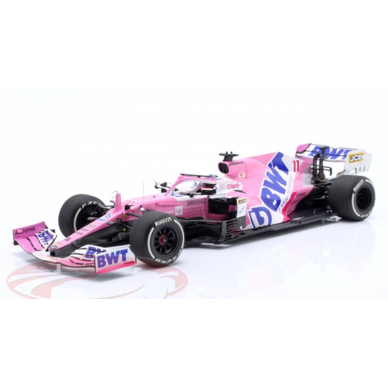 1/18 Minichamps 2020 Formula 1 Sergio Prez Racing Point RP20 #11 Winner Sakhir GP Car Model