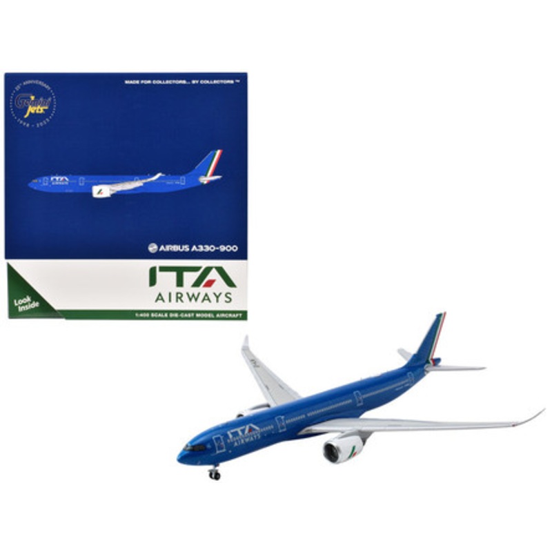 Airbus A330-900 Commercial Aircraft "ITA Airways" (EI-HJN) Blue 1/400 Diecast Model Airplane by GeminiJets