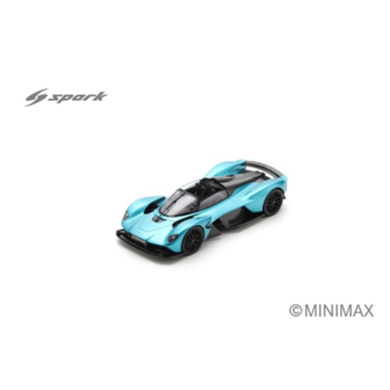 1/18 Spark Aston Martin Valkyrie Spider (Blue) 2024 Car Model