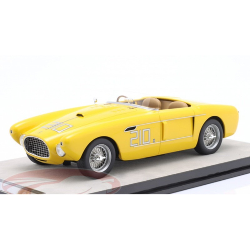 1/18 Tecnomodel 1955 Ferrari 340 Mexico Spyder #210 6th Watkins Glen Preston Gray Preston Gray Resin Car Model