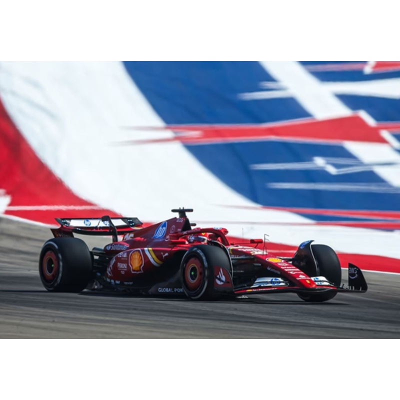 [Preorder] BBR 1:43 Ferrari SF24 F1 UNITED STATES GP Austin (2 Variants) BBRC312A/BBRC312B Winner Leclerc - Diecast Luxury Pack
