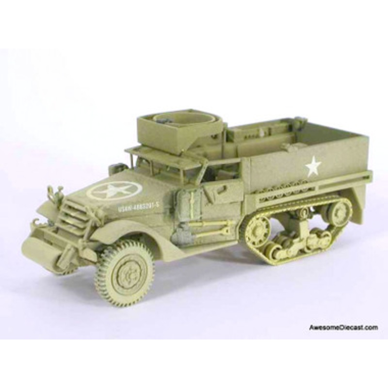 US M3A1 Half Track - The History Channel WWII D-Day Commemorative 1:50 Diecast Model by Corgi