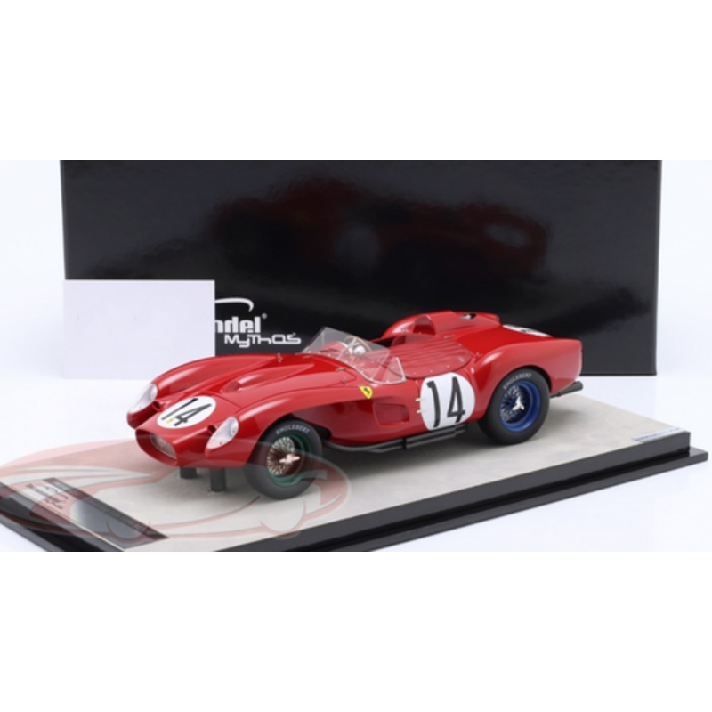 1/18 Tecnomodel 1958 Ferrari 250 TR #14 Winner 12h Sebring Scuderia Ferrari Phil Hill, Peter Collins Resin Car Model
